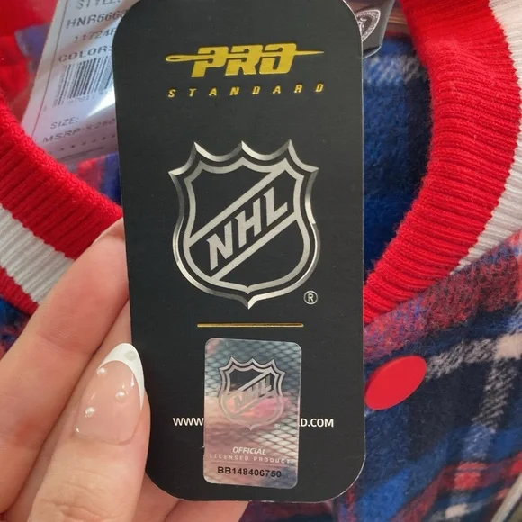 Men’s New NY Rangers Jacket Sz S Official Licensed Goods 2 Pkts In&Out Zip Frnt - Picture 10 of 16